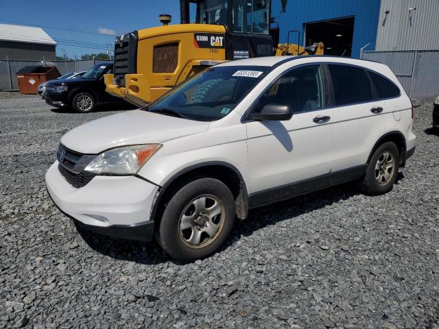 5J6RE4H36BL802191 - 2011 HONDA CR-V LX WHITE photo 1