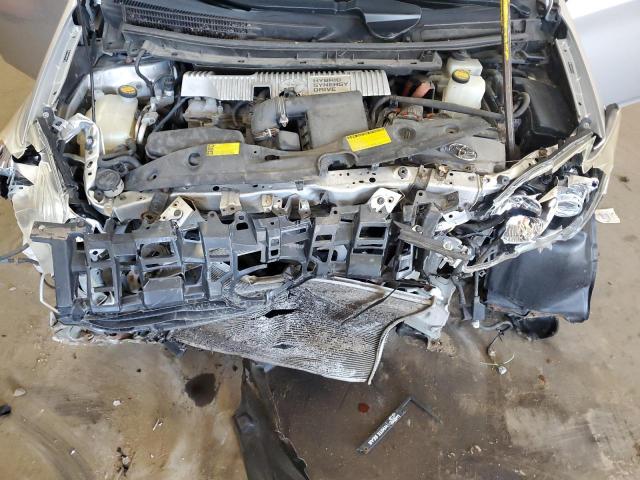 JTDKN3DU5A5177740 - 2010 TOYOTA PRIUS SILVER photo 11