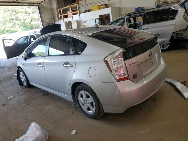 JTDKN3DU5A5177740 - 2010 TOYOTA PRIUS SILVER photo 2