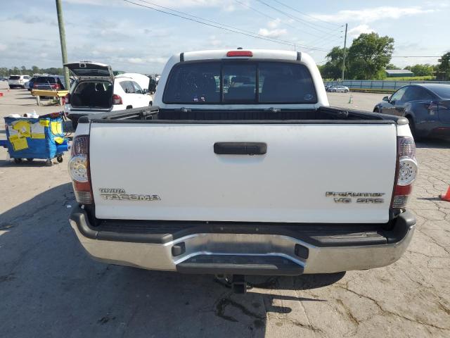 5TFJU4GN5BX011569 - 2011 TOYOTA TACOMA DOUBLE CAB PRERUNNER WHITE photo 6