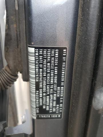 3VWJX7AT8DM679758 - 2013 VOLKSWAGEN BEETLE GRAY photo 13