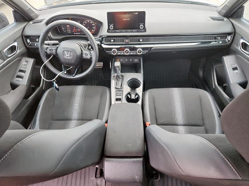 2HGFE2F50SH502453 - 2025 HONDA CIVIC SPORT BLACK photo 8