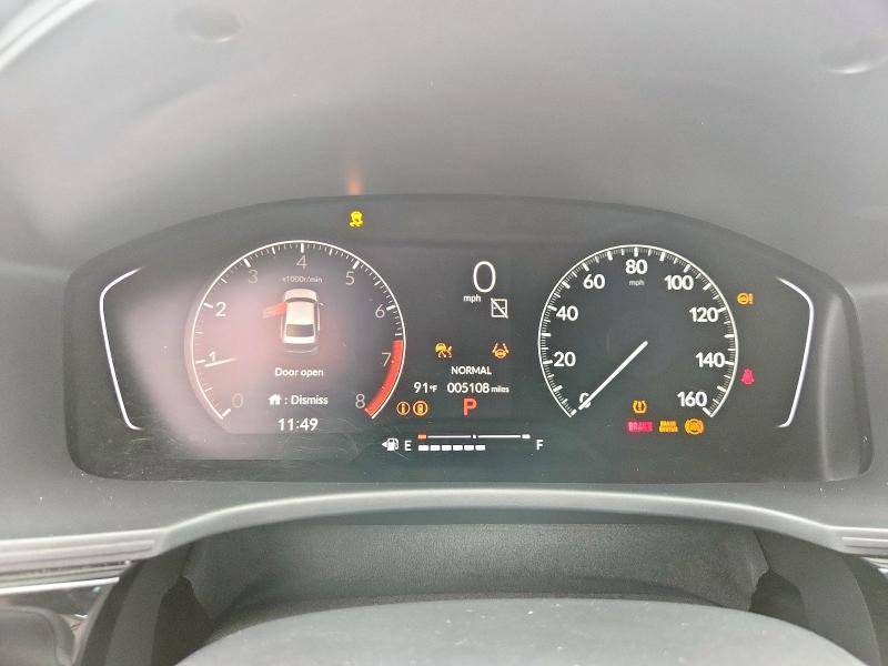 2HGFE2F50SH502453 - 2025 HONDA CIVIC SPORT BLACK photo 9