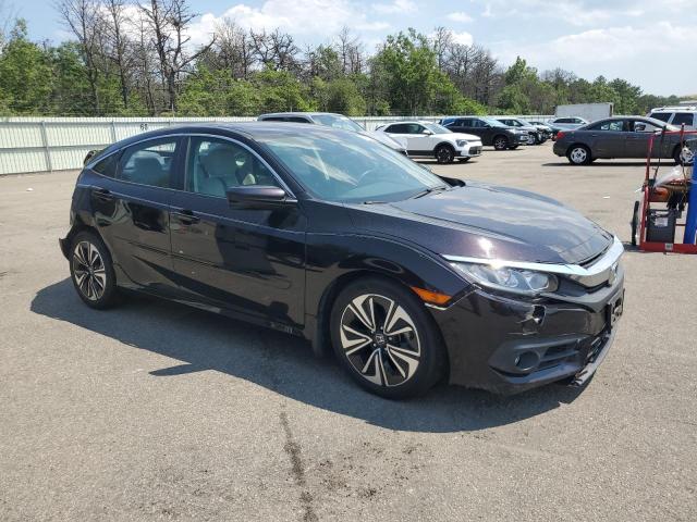 19XFC1F77HE208195 - 2017 HONDA CIVIC EXL BLACK photo 4