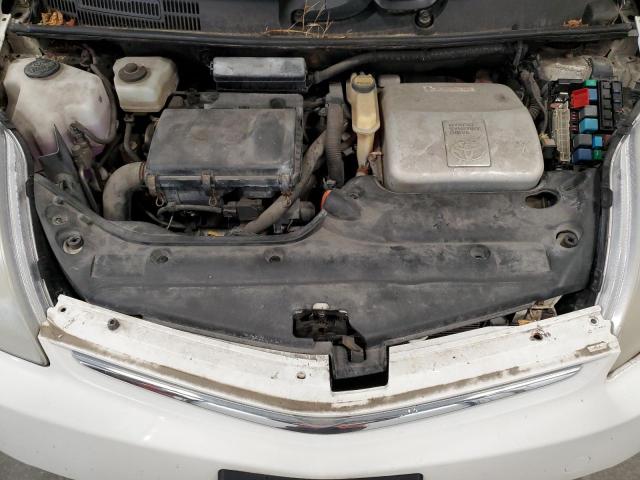 JTDKB20U487810896 - 2008 TOYOTA PRIUS თეთრი ფოტო 11