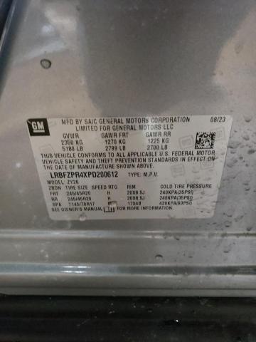 LRBFZPR4XPD200612 - 2023 BUICK ENVISION ESSENCE Մոխրագույն լուսանկար 12