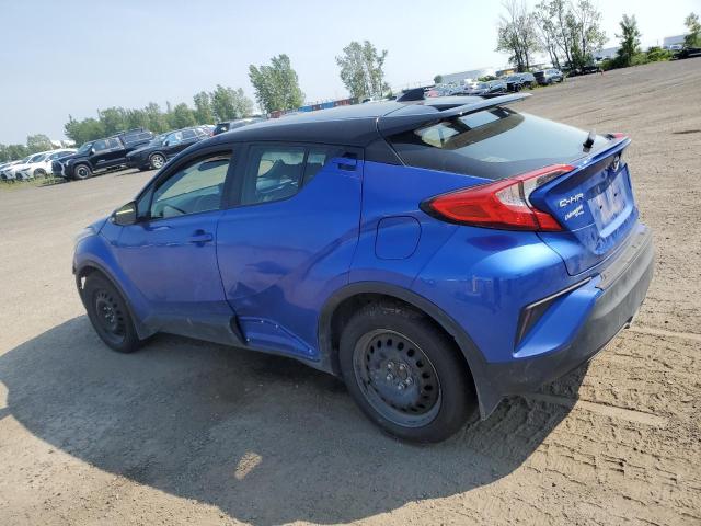 JTNKHMBX2M1099693 - 2021 TOYOTA C-HR XLE BLACK photo 2