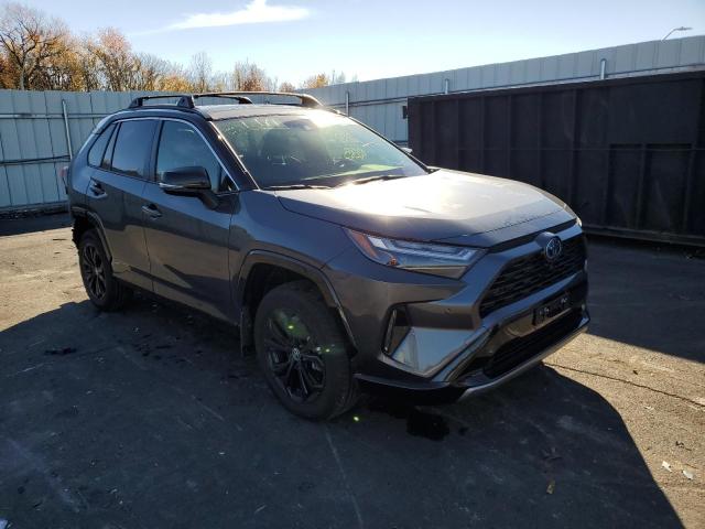 JTME6RFV9NJ020874 - 2022 TOYOTA RAV4 XSE GRAY photo 1