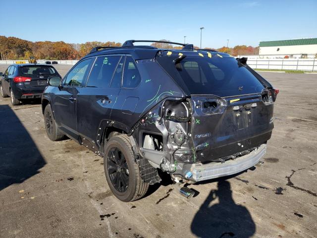 JTME6RFV9NJ020874 - 2022 TOYOTA RAV4 XSE GRAY photo 9