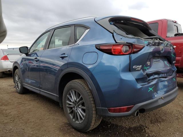 JM3KFBBL7H0123615 - 2017 MAZDA CX-5 SPORT BLUE photo 2