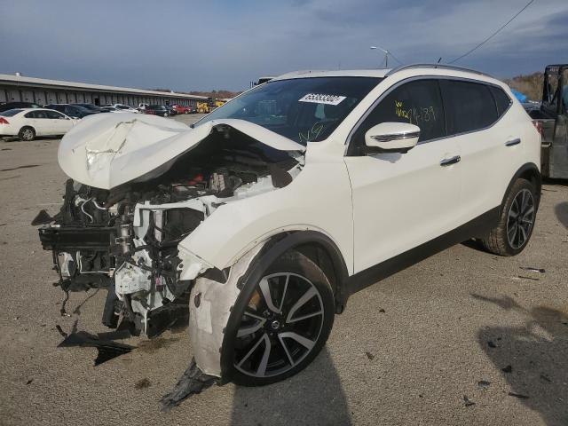 JN1BJ1CR2JW204872 - 2018 NISSAN ROGUE SPOR S WHITE photo 2