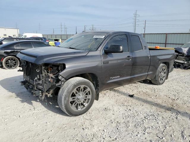 5TFRY5F14EX153962 - 2014 TOYOTA TUNDRA DOUBLE CAB SR/SR5 CHARCOAL photo 1