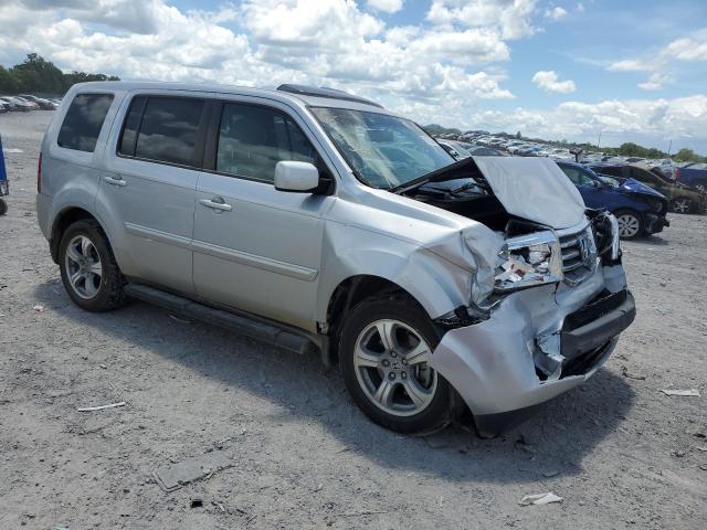 5FNYF3H56CB019872 - 2012 HONDA PILOT EXL SILVER photo 4