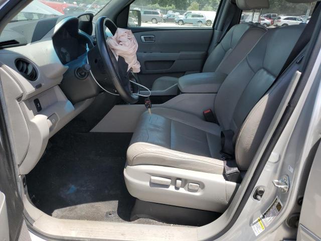 5FNYF3H56CB019872 - 2012 HONDA PILOT EXL SILVER photo 7