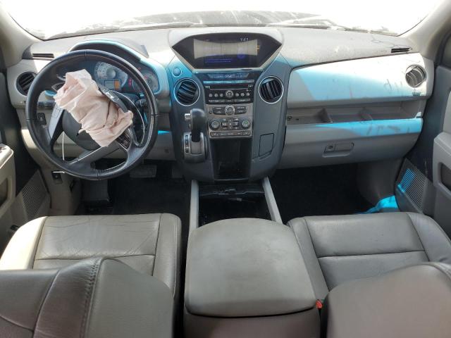 5FNYF3H56CB019872 - 2012 HONDA PILOT EXL SILVER photo 8