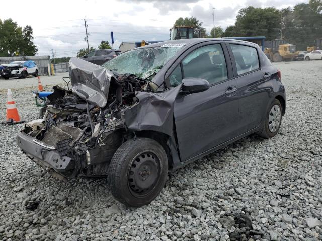 VNKKTUD38HA081810 - 2017 TOYOTA YARIS L GRAY photo 1