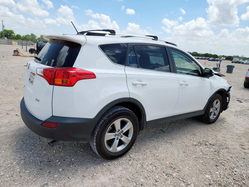 JTMWFREV5FD057006 - 2015 TOYOTA RAV4 XLE Blanco foto 3
