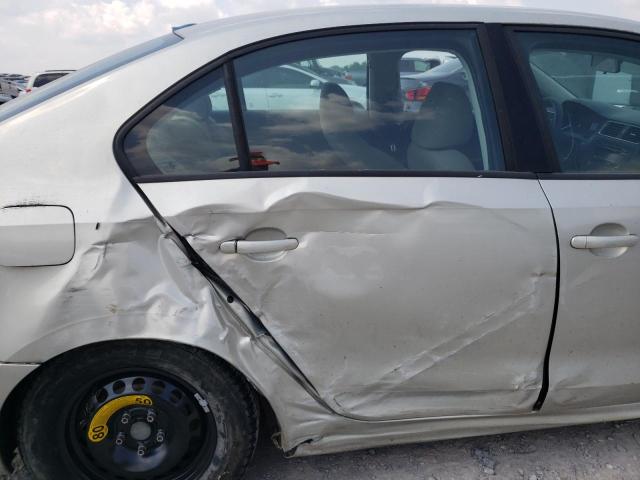 3VW2K7AJ8CM311516 - 2012 VOLKSWAGEN JETTA BASE 银色 照片 10