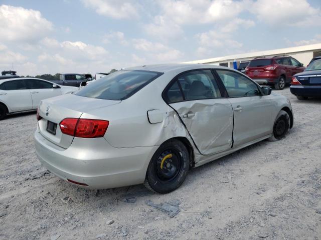3VW2K7AJ8CM311516 - 2012 VOLKSWAGEN JETTA BASE 银色 照片 3
