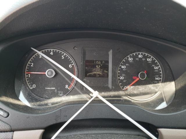 3VW2K7AJ8CM311516 - 2012 VOLKSWAGEN JETTA BASE 银色 照片 9