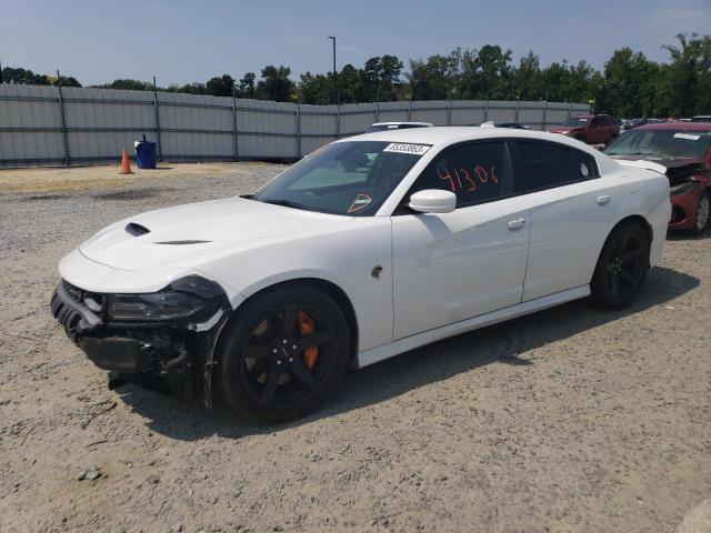 2C3CDXL9XKH678794 - 2019 DODGE CHARGER SRT HELLCAT WHITE photo 1