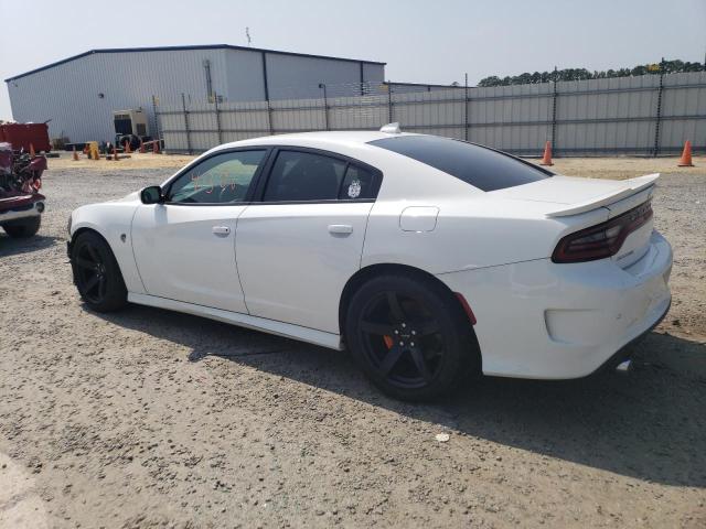 2C3CDXL9XKH678794 - 2019 DODGE CHARGER SRT HELLCAT WHITE photo 2