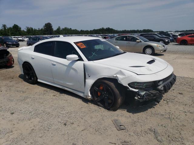 2C3CDXL9XKH678794 - 2019 DODGE CHARGER SRT HELLCAT WHITE photo 4