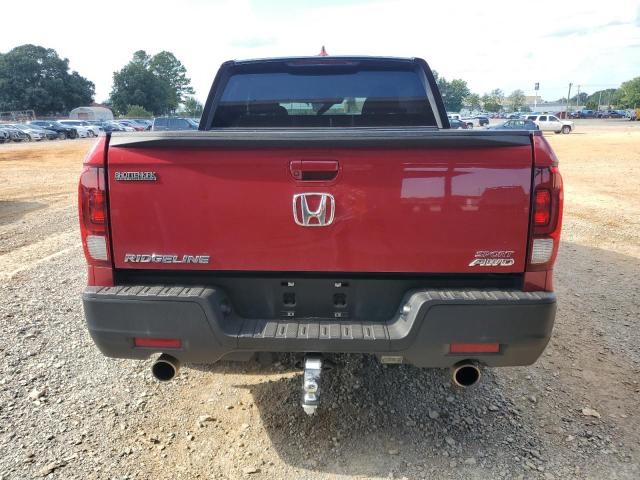 5FPYK3F10MB015885 - 2021 HONDA RIDGELINE SPORT RED photo 6