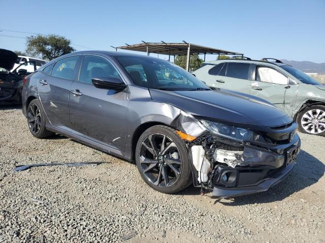 2HGFC2F81LH503516 - 2020 HONDA CIVIC SPORT Сұр фото 4