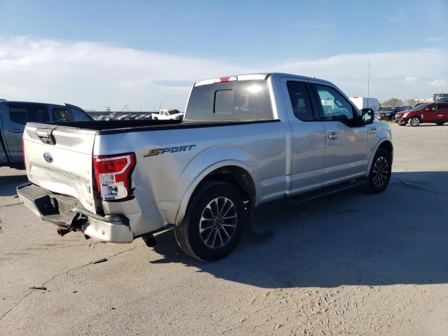 1FTEX1CP0JKC76460 - 2018 FORD F150 SUPER CAB SILVER photo 3