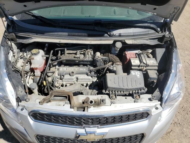 KL8CD6S90FC805898 - 2015 CHEVROLET SPARK 1LT SILVER photo 11