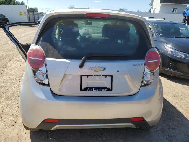 KL8CD6S90FC805898 - 2015 CHEVROLET SPARK 1LT SILVER photo 6