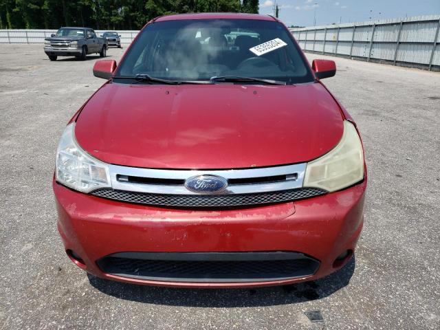 1FAHP3GN9AW272360 - 2010 FORD FOCUS SES RED photo 5