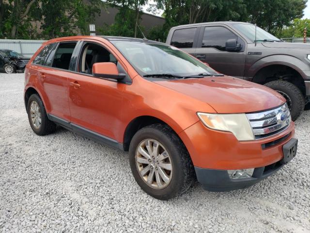 2FMDK49C17BA80171 - 2007 FORD EDGE SEL PLUS ORANGE photo 4