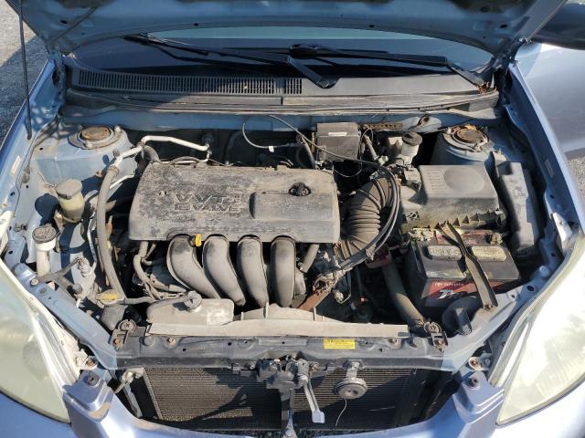 2T1KR32E04C300318 - 2004 TOYOTA COROLLA MA XR BLUE photo 11