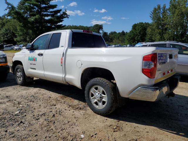 5TFUM5F12KX081001 - 2019 TOYOTA TUNDRA DOUBLE CAB SR/SR5 WHITE photo 2