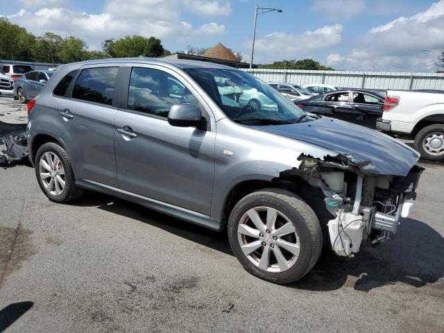 4A4AP3AU8EE023824 - 2014 MITSUBISHI OUTLANDER ES GRAY photo 4