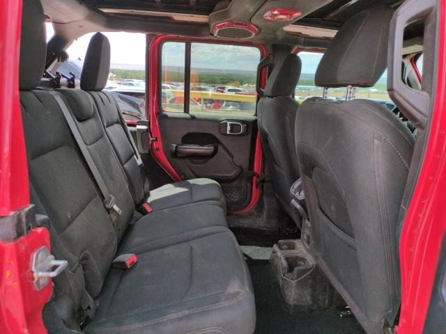 1C4HJXDG4LW268065 - 2020 JEEP WRANGLER U SPORT RED photo 10