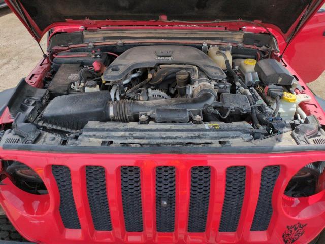 1C4HJXDG4LW268065 - 2020 JEEP WRANGLER U SPORT RED photo 11