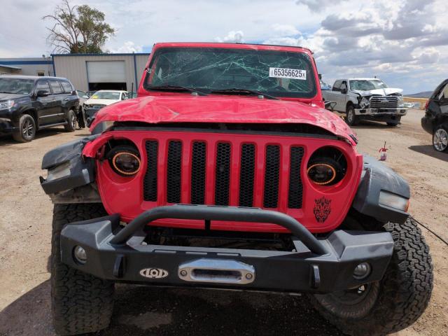 1C4HJXDG4LW268065 - 2020 JEEP WRANGLER U SPORT RED photo 5