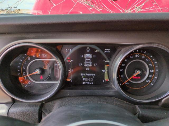 1C4HJXDG4LW268065 - 2020 JEEP WRANGLER U SPORT RED photo 9