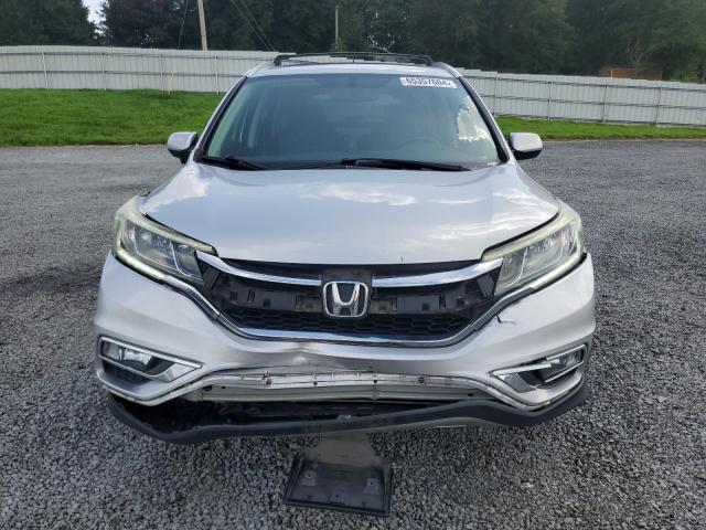 2HKRM3H73FH547287 - 2015 HONDA CR-V EXL SILVER photo 5