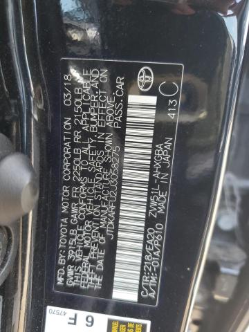 JTDKARFU2J3058275 - 2018 TOYOTA PRIUS 黑色 照片 13