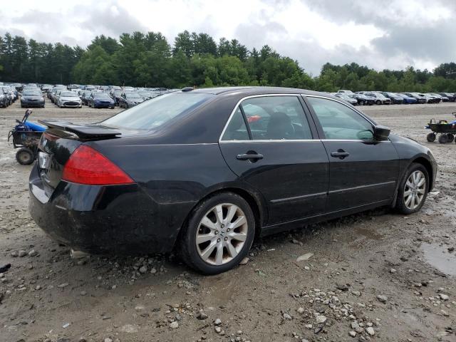 1HGCM66537A038657 - 2007 HONDA ACCORD EX BLACK photo 3