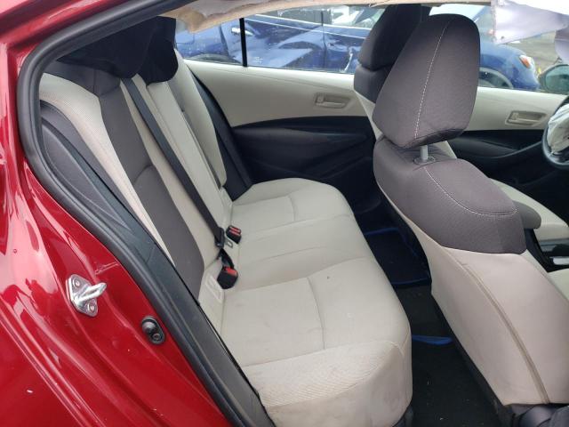 5YFEPMAE0NP330186 - 2022 TOYOTA COROLLA LE RED photo 10