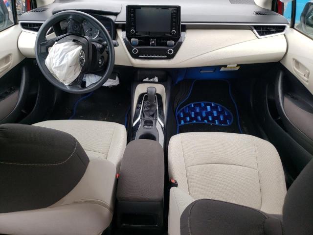 5YFEPMAE0NP330186 - 2022 TOYOTA COROLLA LE RED photo 8