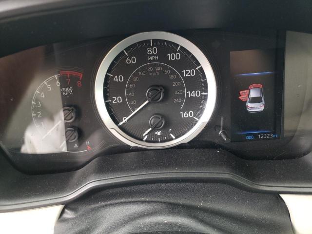 5YFEPMAE0NP330186 - 2022 TOYOTA COROLLA LE RED photo 9