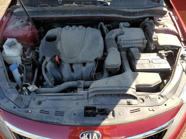 5XXGM4A72DG257574 - 2013 KIA OPTIMA LX წითელი ფოტო 11