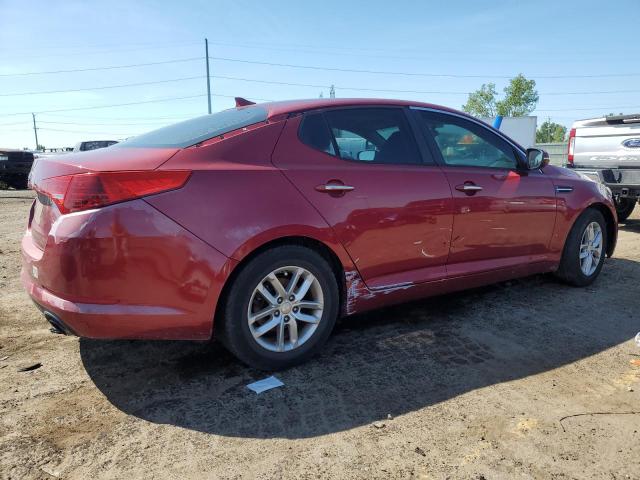 5XXGM4A72DG257574 - 2013 KIA OPTIMA LX წითელი ფოტო 3