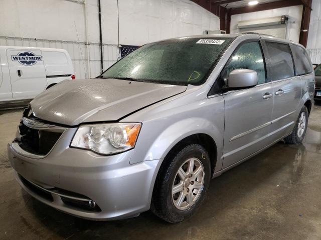 2C4RC1BG4DR657149 - 2013 CHRYSLER TOWN & COU TOURING 金色 照片 2